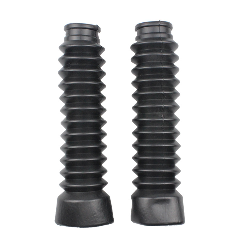 摩托車越野車前叉避震防塵套適用于鈴木王gs前減震保護罩防塵橡膠